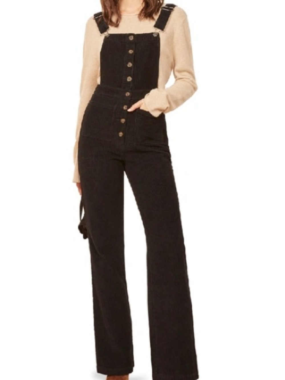 Reformation Cassidy Corduroy Overalls